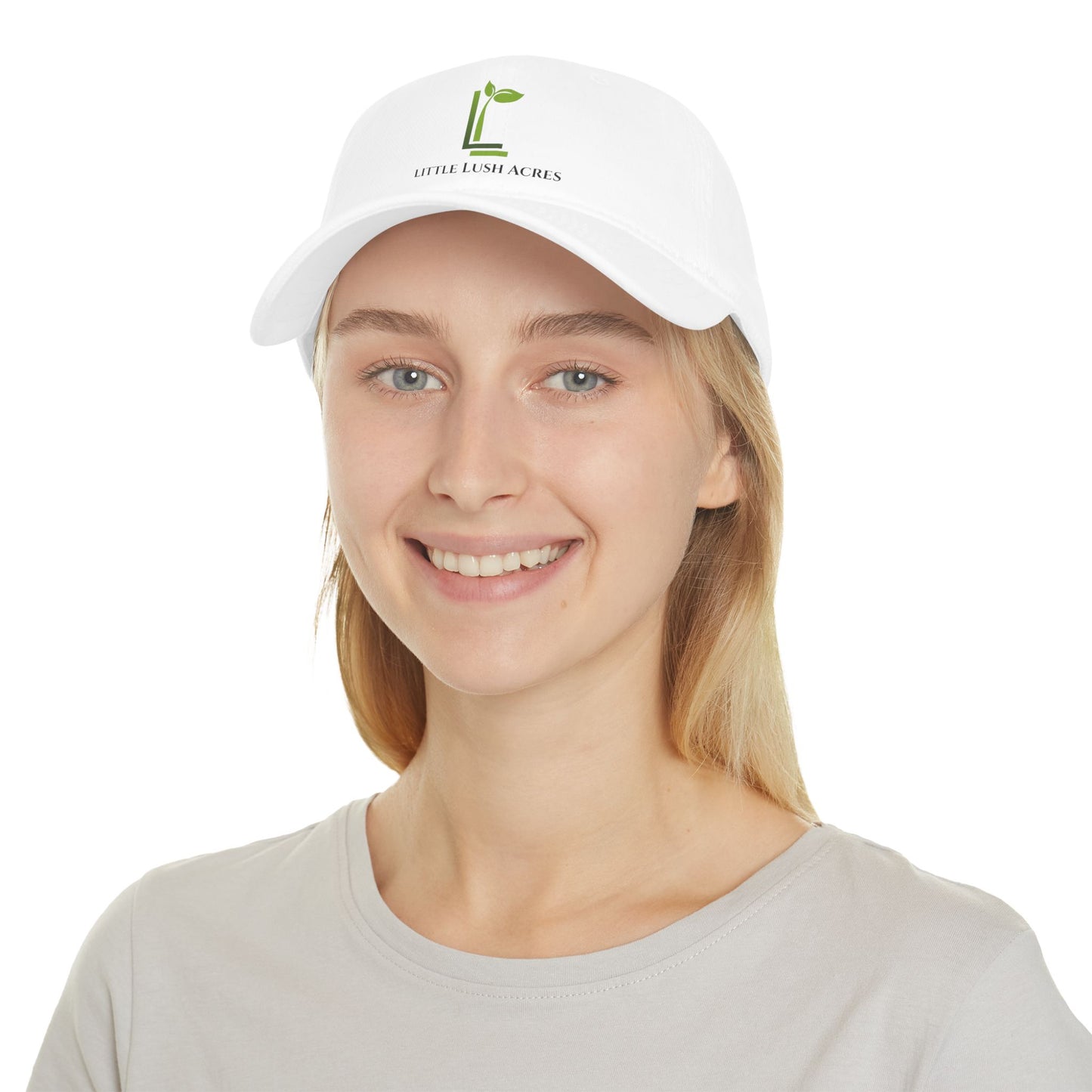 Little Lush Acres Logo Cap — Low Profile Embroidered Baseball Hat